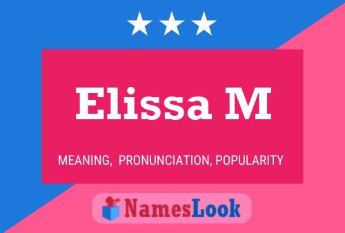 Elissa M Namensposter