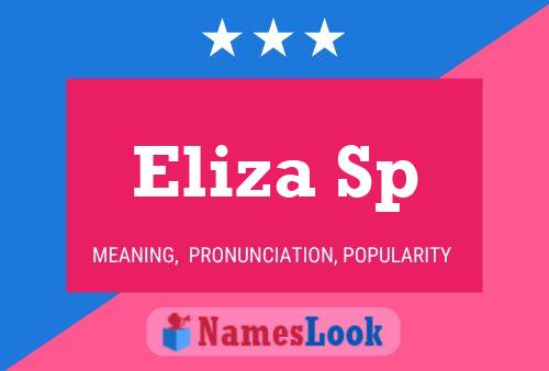 Eliza Sp Namensposter