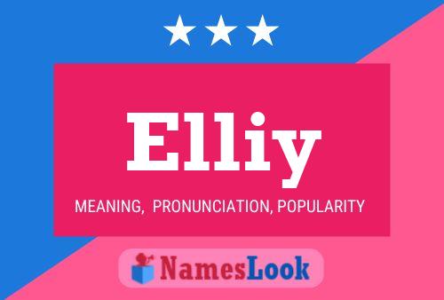 Elliy Namensposter