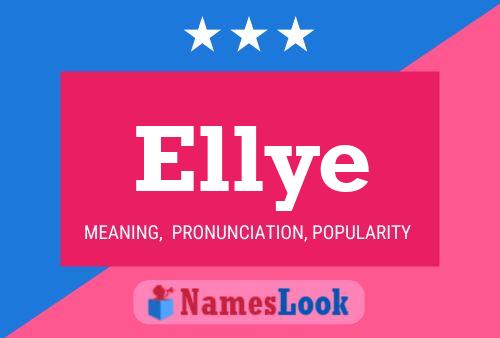 Ellye Namensposter