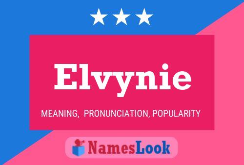 Elvynie Namensposter