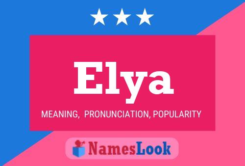 Elya Namensposter