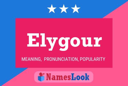 Elygour Namensposter