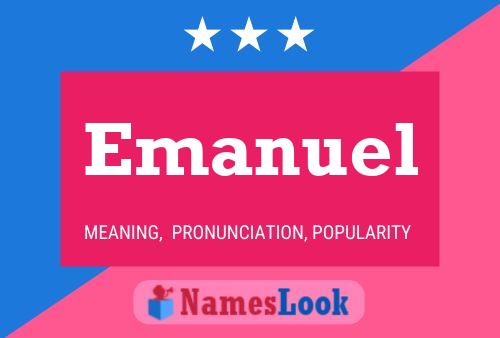 Emanuel Namensposter