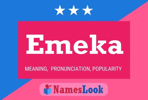 Emeka Namensposter