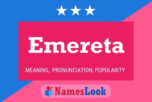 Emereta Namensposter