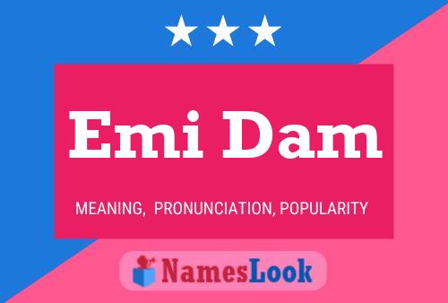 Emi Dam Namensposter