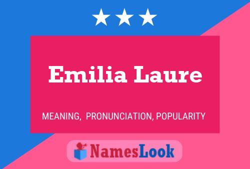 Emilia Laure Namensposter