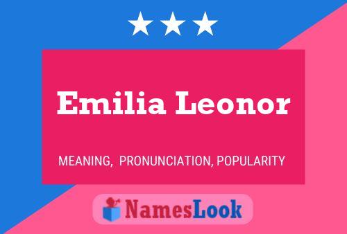 Emilia Leonor Namensposter