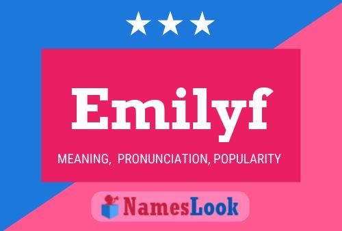 Emilyf Namensposter