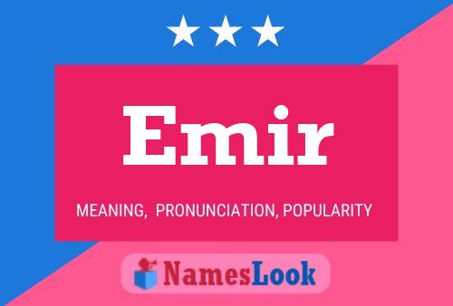 Emir Namensposter