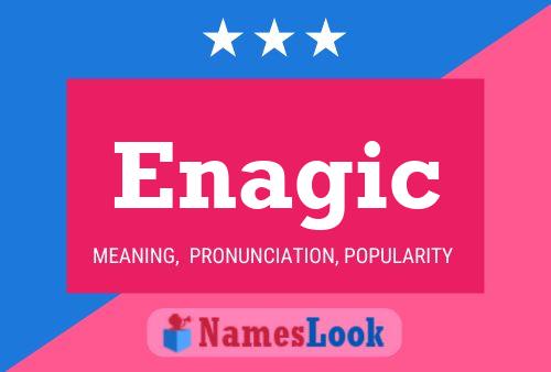 Enagic Namensposter