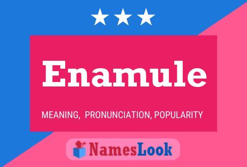 Enamule Namensposter