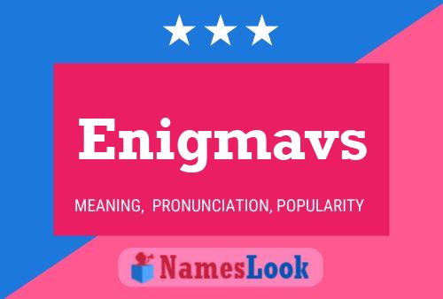 Enigmavs Namensposter