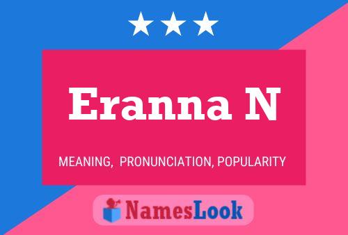 Eranna N Namensposter