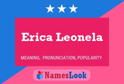 Erica Leonela Namensposter