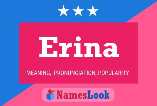 Erina Namensposter