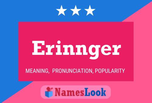 Erinnger Namensposter