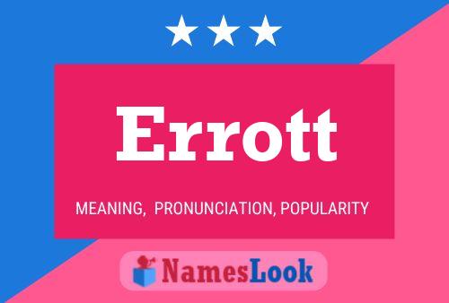 Errott Namensposter