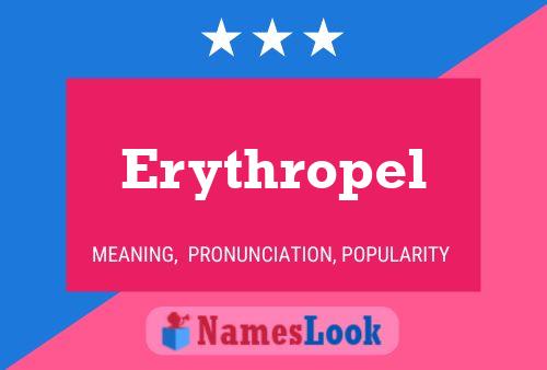 Erythropel Namensposter