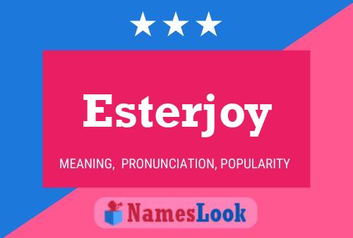 Esterjoy Namensposter