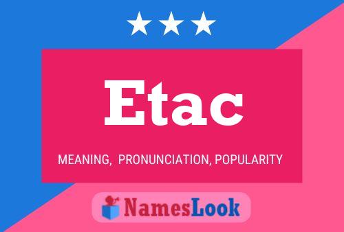 Etac Namensposter