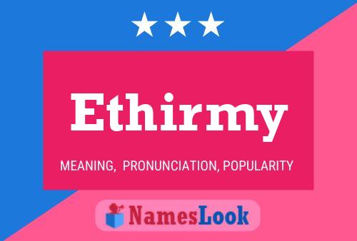 Ethirmy Namensposter