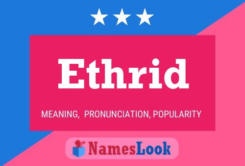 Ethrid Namensposter