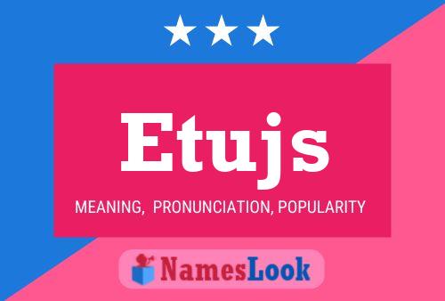 Etujs Namensposter