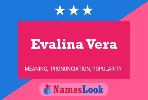 Evalina Vera Namensposter