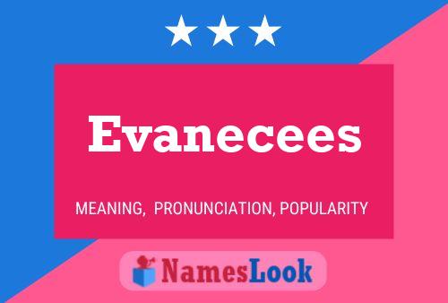 Evanecees Namensposter