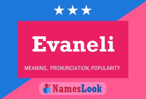 Evaneli Namensposter