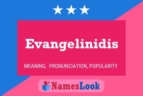 Evangelinidis Namensposter