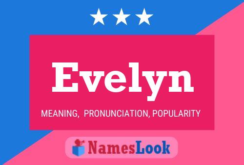 Evelyn Namensposter