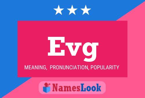 Evg Namensposter