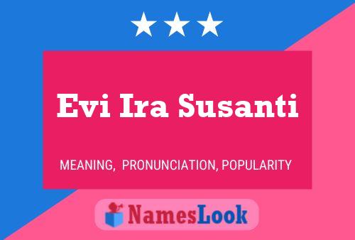 Evi Ira Susanti Namensposter