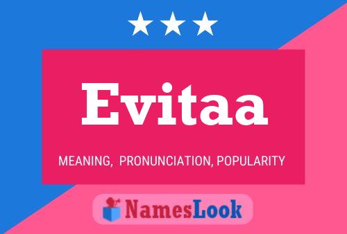 Evitaa Namensposter