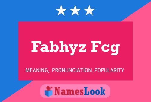 Fabhyz Fcg Namensposter