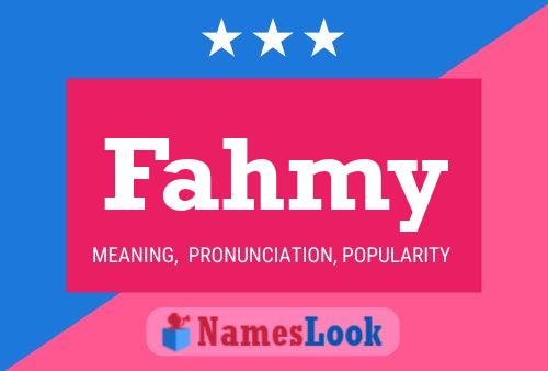 Fahmy Namensposter