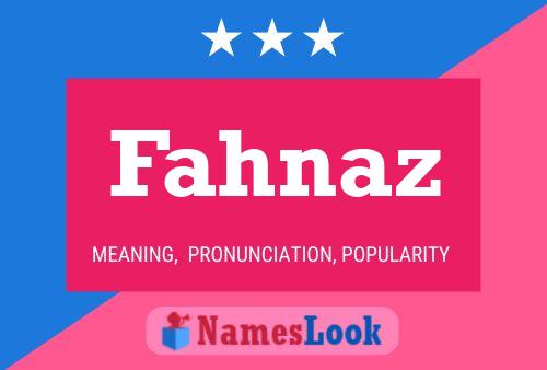 Fahnaz Namensposter