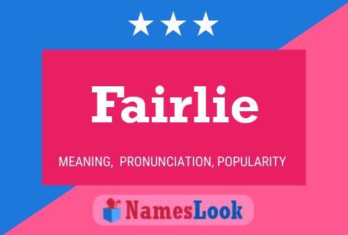 Fairlie Namensposter