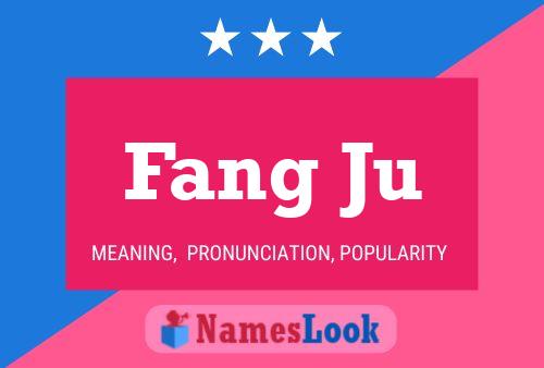 Fang Ju Namensposter