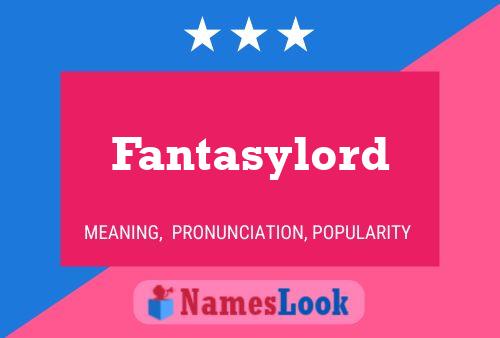 Fantasylord Namensposter