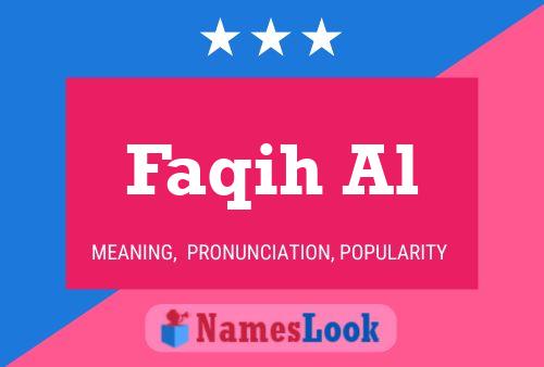 Faqih Al Namensposter