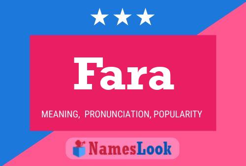 Fara Namensposter