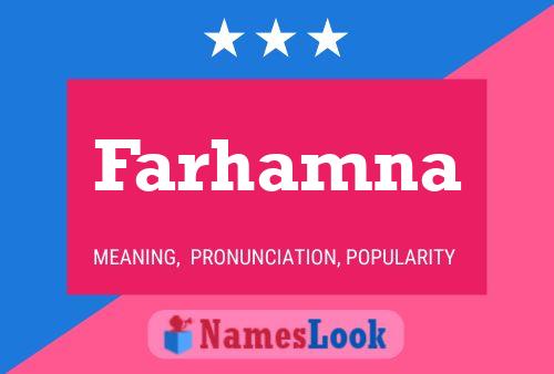 Farhamna Namensposter