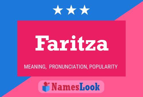 Faritza Namensposter