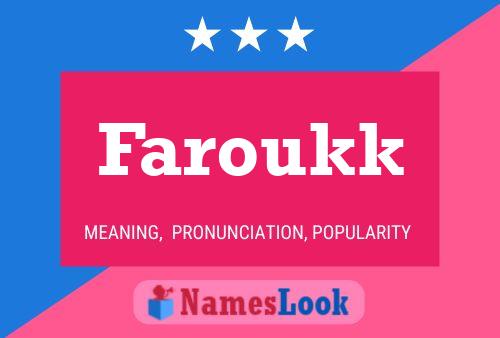 Faroukk Namensposter