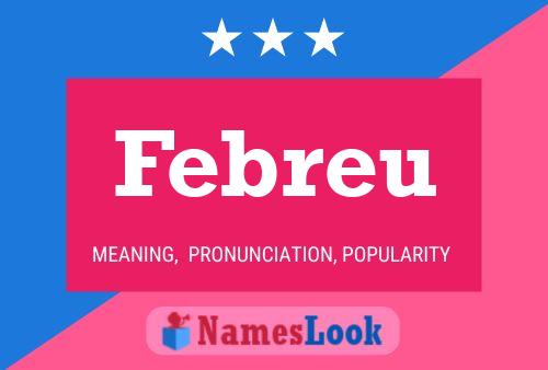 Febreu Namensposter