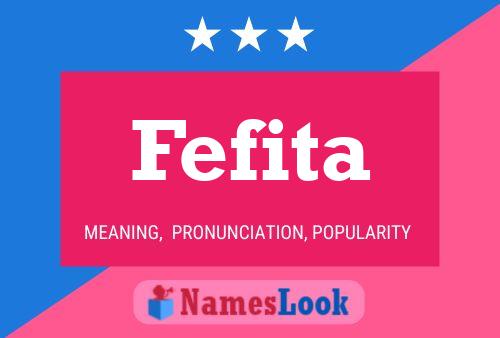 Fefita Namensposter